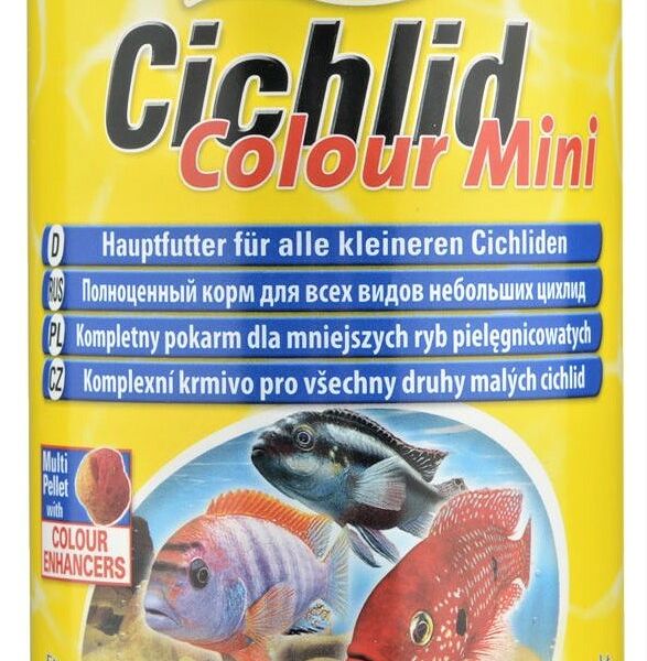 Tetra Cichlid Colour Mini корм для улучшения окраса всех видов небольших цихлид (шарики)