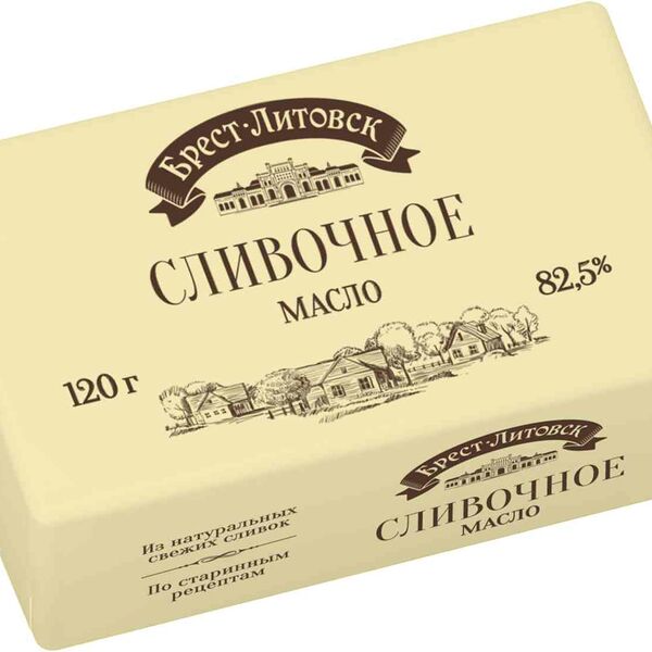 Масло сладко-сливочное Брест-Литовск 82,5%