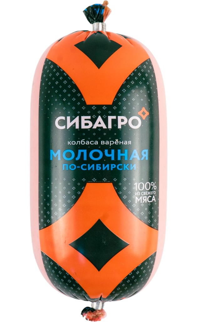 

Колбаса вареная СибАгро Молочная по-сибирски 450 г