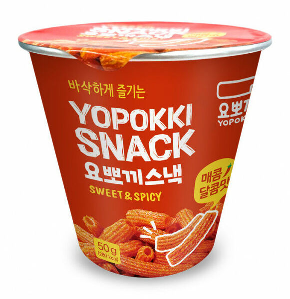 Рисовые снеки Yopokki сладко-острые Sweet&Spicy, 50 г