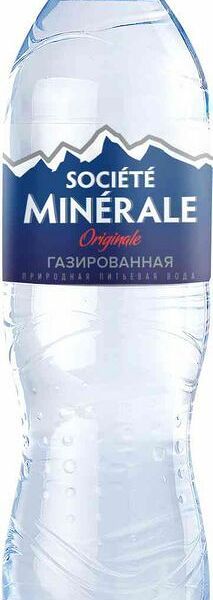 Вода минеральная Societe Minerale газированная 1.5л