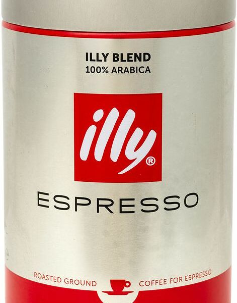 Кофе Illy эспрессо молотый 100% элитная арабика средней обжарки, 250г