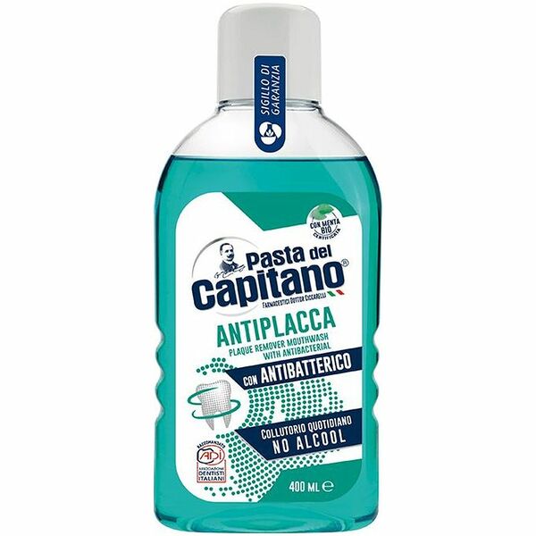 Ополаскиватель Pasta Del Capitano Plaque Remover Mouthwash для полости рта, 400мл