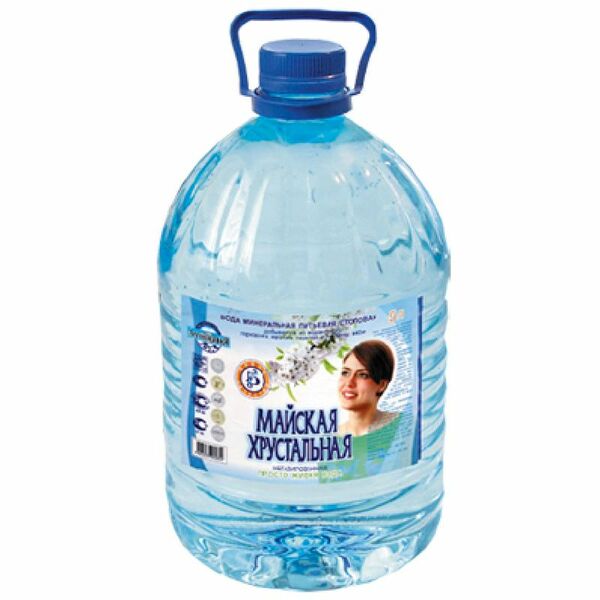 Вода минеральная Майская Хрустальная негазированная 5л