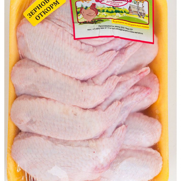 Крыло куриное охлажденное ТМ Домашняя курочка