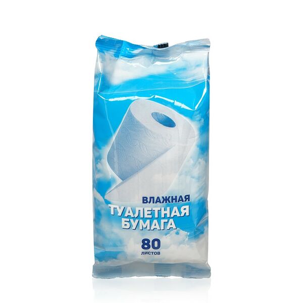 Туалетная бумага Day Spa влажная с экстрактом ромашки 80шт