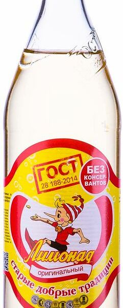 Напиток безалкогольный Старые добрые традиции Лимонад оригинальный, 500мл