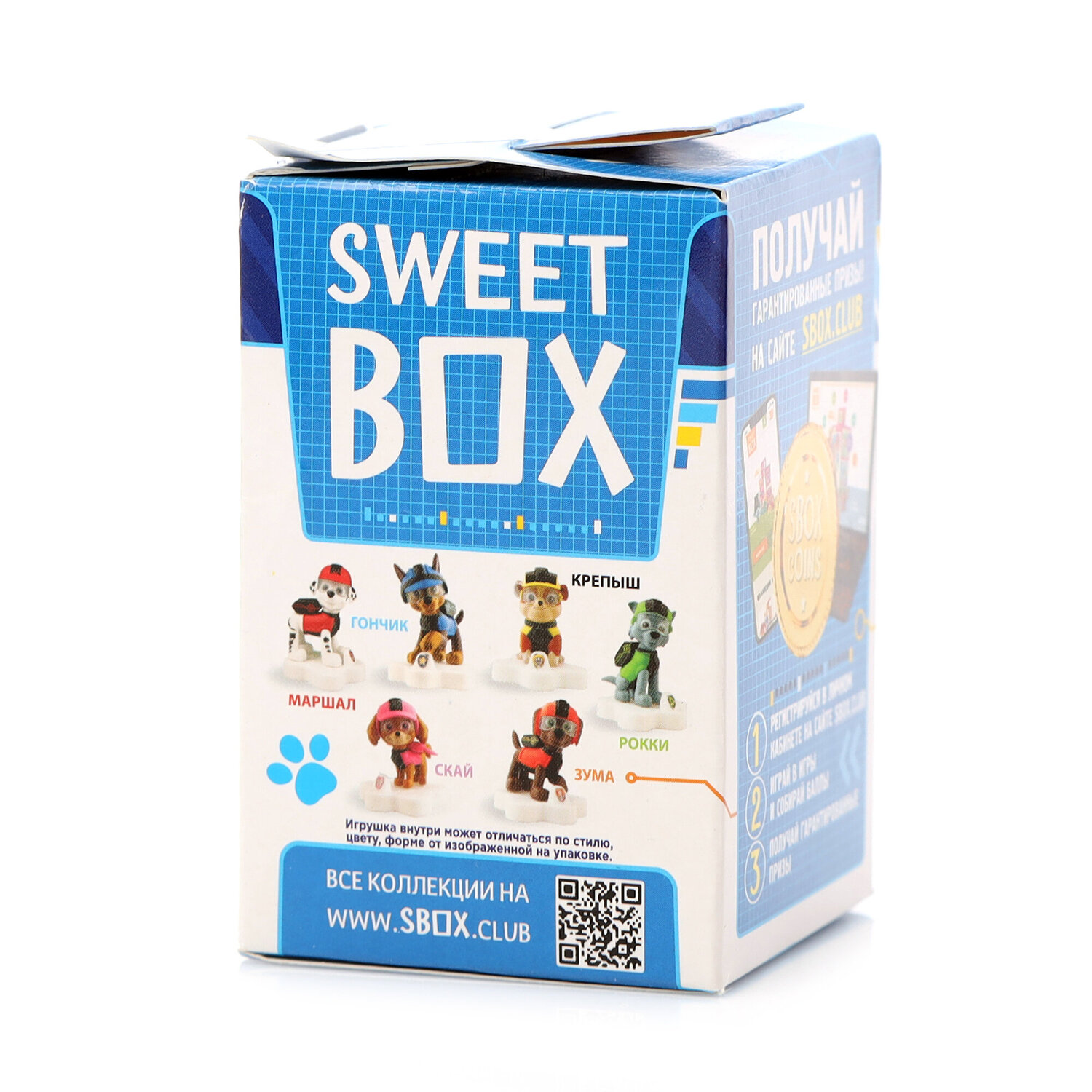 

Мармелад Sweet Box Щенячий патруль жевательный игрушка в ассортименте 10 г