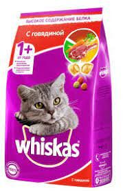 Вискас подушечки паштет говядина 1.9кг