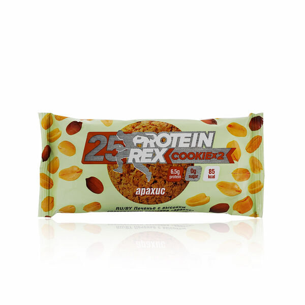 Протеиновое печенье ProteinRex Cookie 25% арахис 50 г