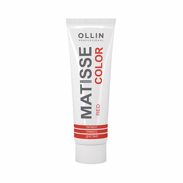 Маска для волос Ollin Professional Matisse Color тонирующая red/красный