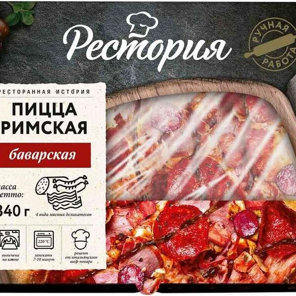 Пицца Рестория Баварская римская 340г