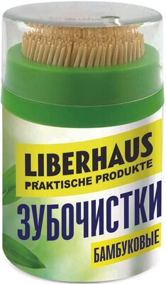 Зубочистки Liberhaus бамбуковые, 400шт