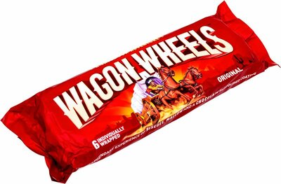 Печенье Вагон Вилс (Wagon Wheels) Оригинальное (Original) суфле шоколадная глазурь 216 г