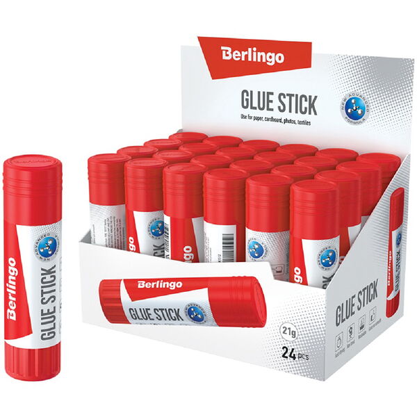 Клей-карандаш 21г. шт Berlingo