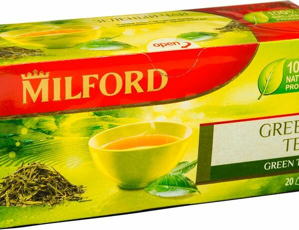 Чай зеленый  20*1,5 ТМ Milford (Милфорд)