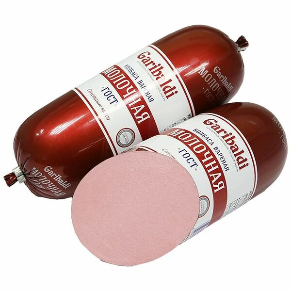 Колбаса вареная Garibaldi Молочная 500 г