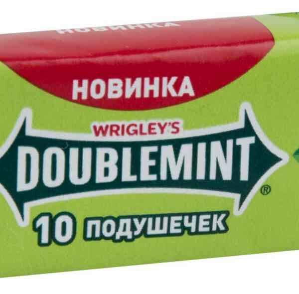 Жевательная резинка Doublemint со вкусом мяты