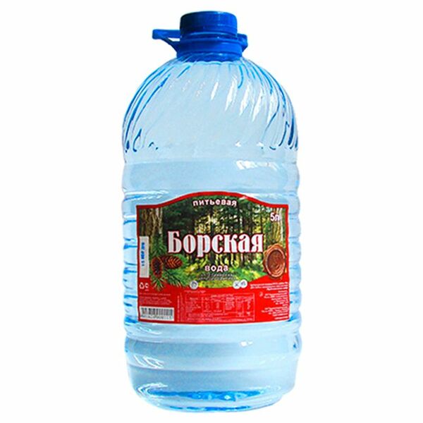 Вода питьевая негазированная Борская
