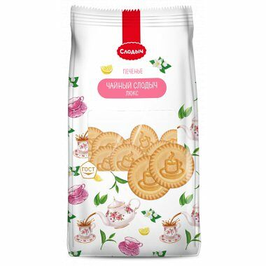 Печенье Чайный люкс, 800г. Слодыч