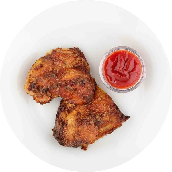 Шашлык из бедра куриного в папричном маринаде