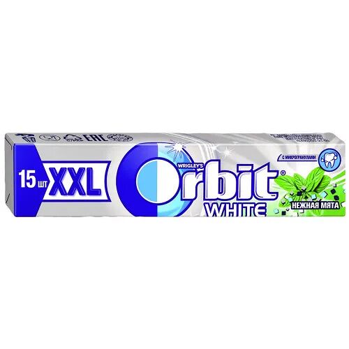 Жевательная резинка Orbit Нежная мята XXL