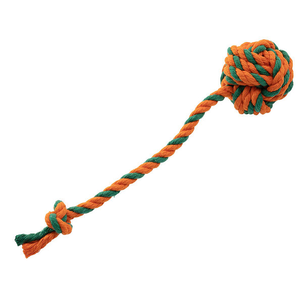 Игрушка для собак Мяч канатный средний