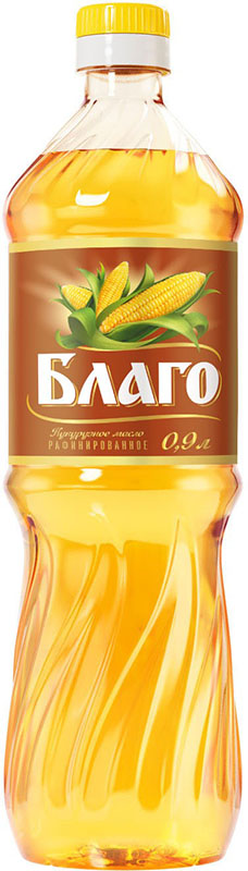 

Масло кукурузное Благо рафинированное дезодорированное