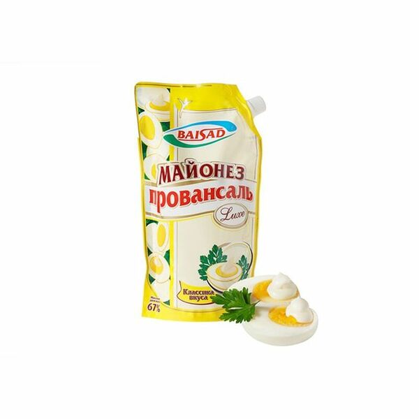 Майонез Байсад Люкс провансаль 67% 500 мл