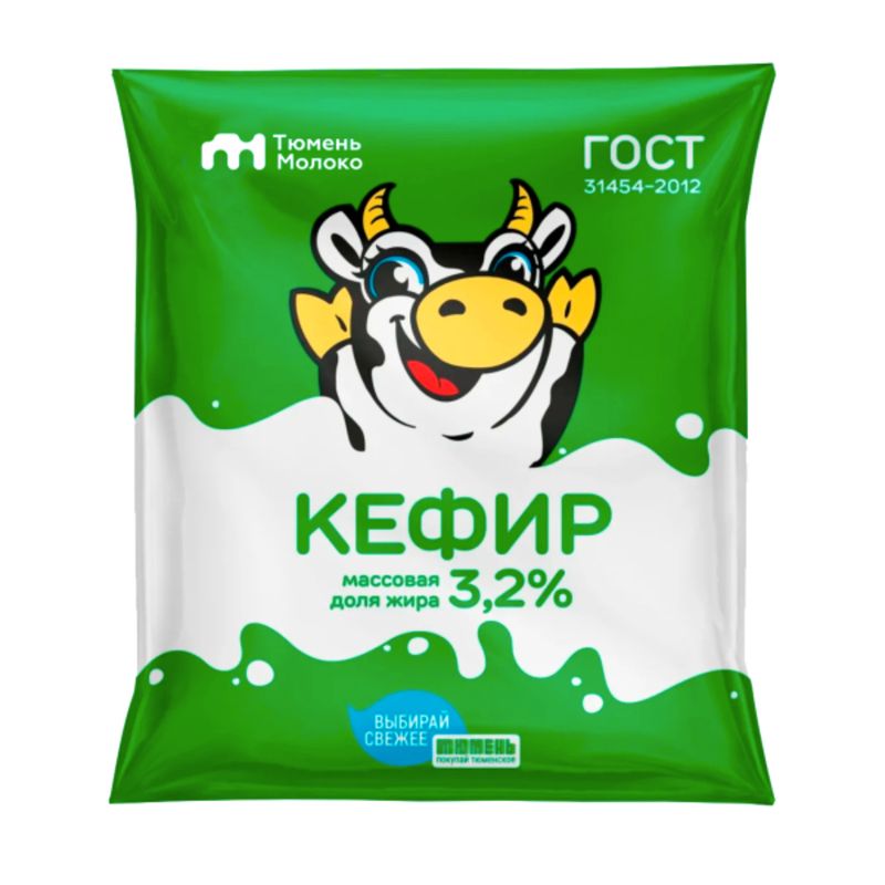 

Кефир Тюменьмолоко 3.2% 500 мл