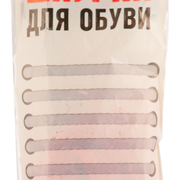 Шнурки для обуви АШАН Красная птица плоские красные, 75 см