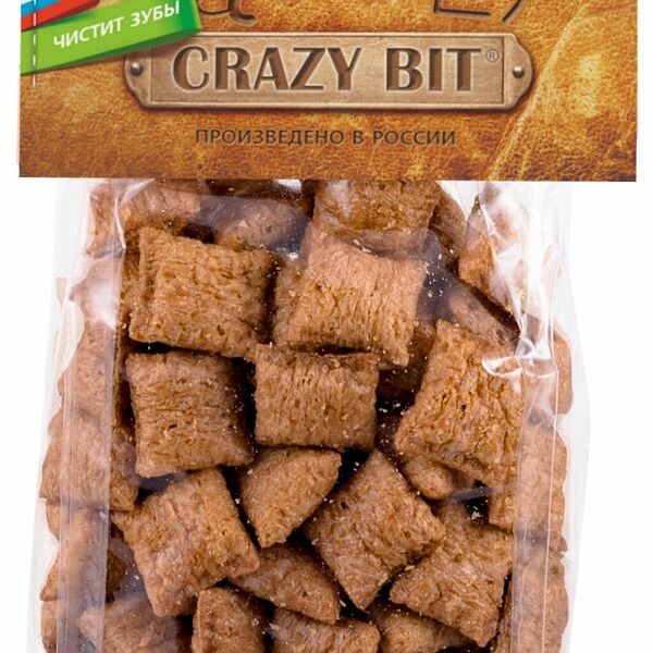 Лакомство для собак Titbit Crazy Bit Хрустящие подушечки с ягненком