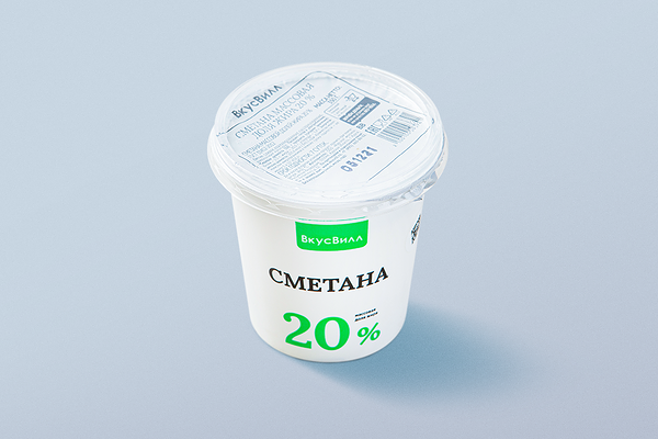 Сметана 20%