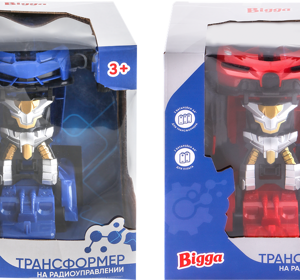 Игрушка-трансформер BIGGA 1:20, на радиоуправлении, в ассортименте