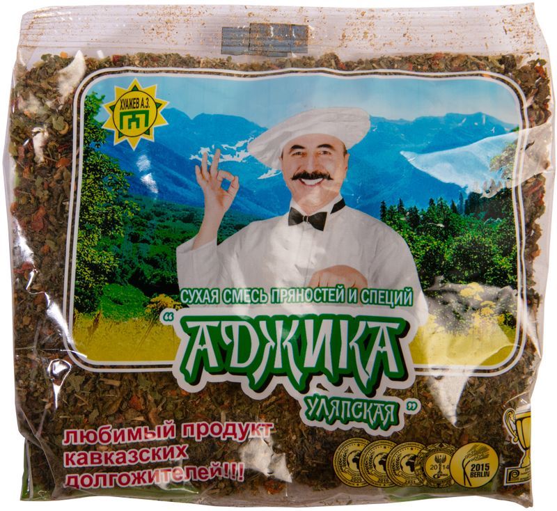 

Смесь пряностей и специй Аджика Уляпская 100 г