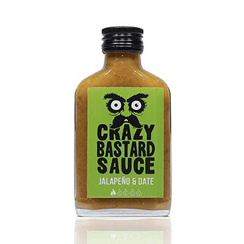 Соус Crazy Bastard Чили Халапеньо с финиками 100мл, Германия