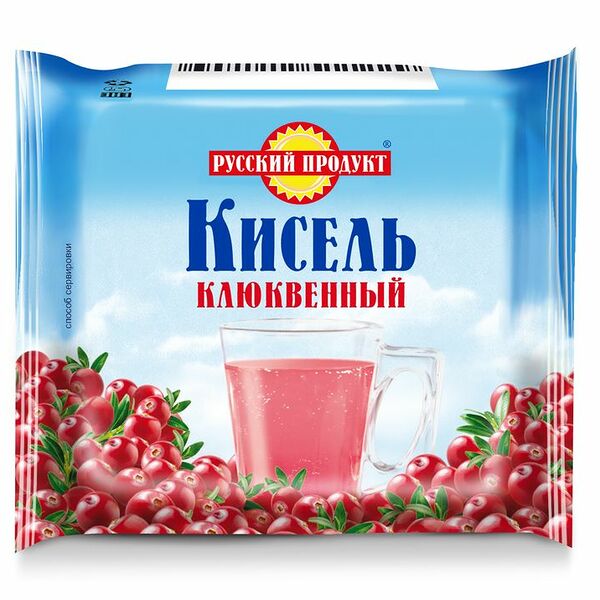 Кисель Русский Продукт клюквенный, 190г