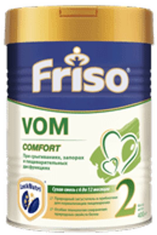 

Молочная смесь Friso Vom 2 Comfort Фрисовом с 6 месяцев 400 г