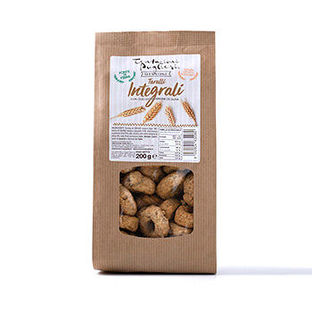 Таралли Интеграли Tentazioni pugliesi мука из неочищенного зерна с оливковым маслом первого холодного отжима 200г, Италия