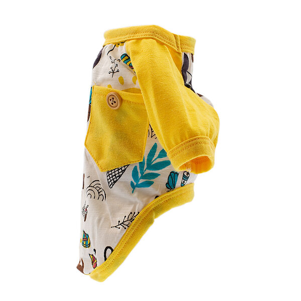 Футболка для собак Summer 2XL желтый (унисекс)