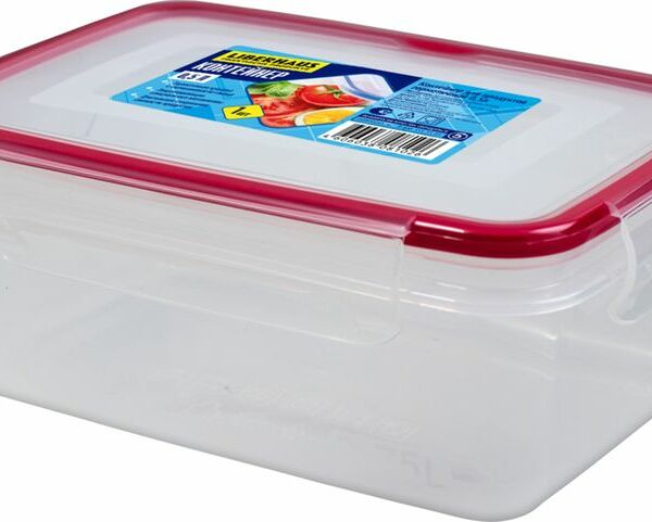 Контейнер Liberhaus для продуктов герметичный 500мл, 1 шт в ассортименте