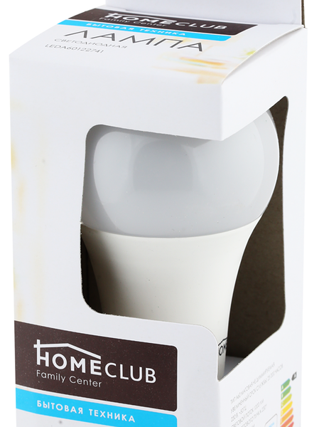 Лампа светодиодная HOMECLUB A60 E27 12Вт 4100К