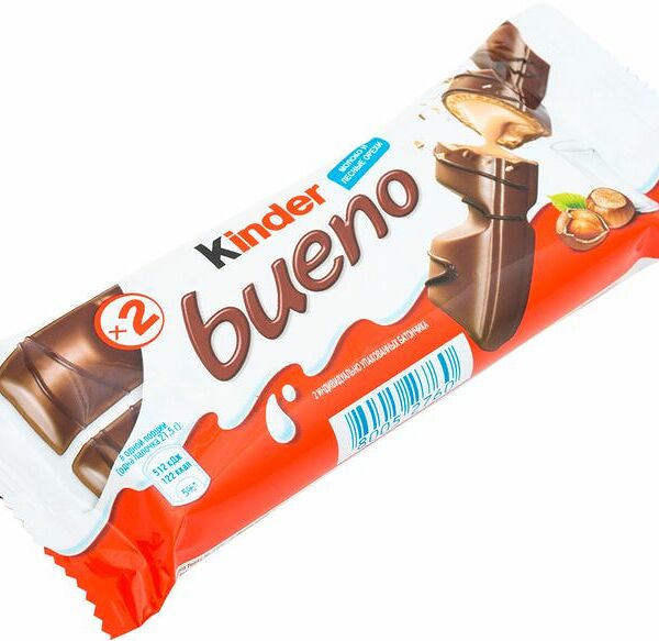 Батончик Kinder Bueno вафельный 43г