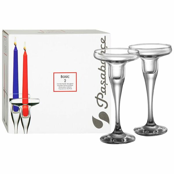 Подсвечник Pasabahce Бейзик 170мм 44021, 2шт