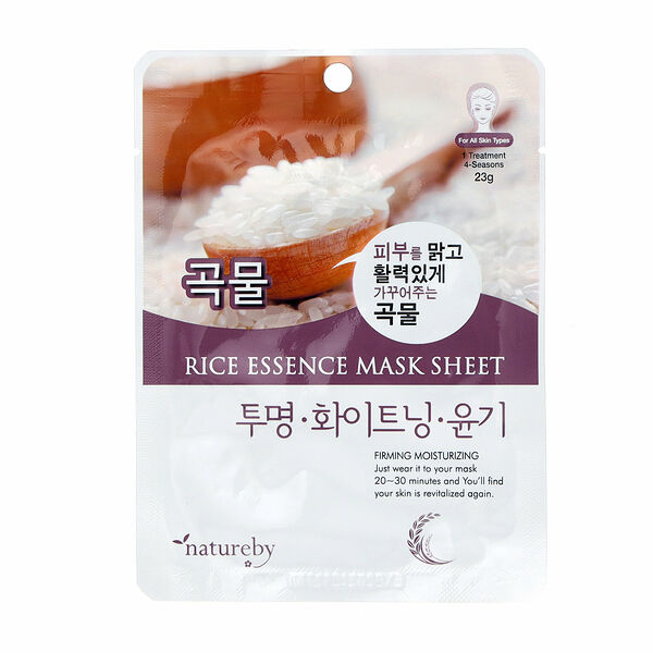Маска для лица Natureby с экстрактом риса 23 г