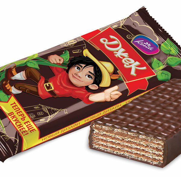 Конфеты вафельные Шоколадные истории Джек ТМ Konti (Конти)