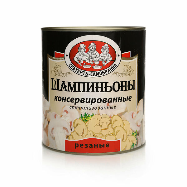 Шампиньоны резаные ТМ Скатерть-Самобранка