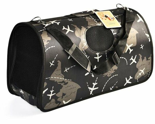 Сумка-переноска HOMEPET Авиатор, 37х19х23 см
