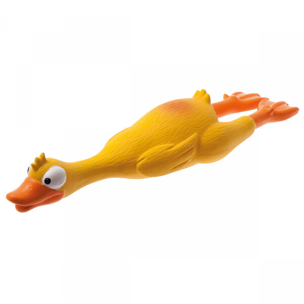 Игрушка для собак ZooOne Утка большая из латекса, 24 см