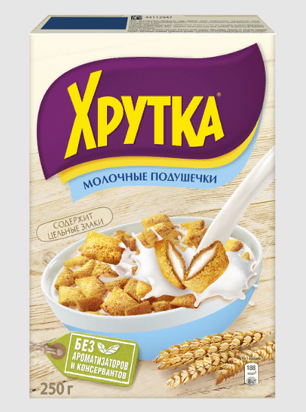 Готовый завтрак Хрутка Молочные подушечки